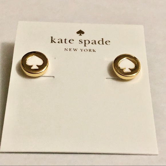 ⭐️Kate spade signature spade studs - Picture 6 of 6